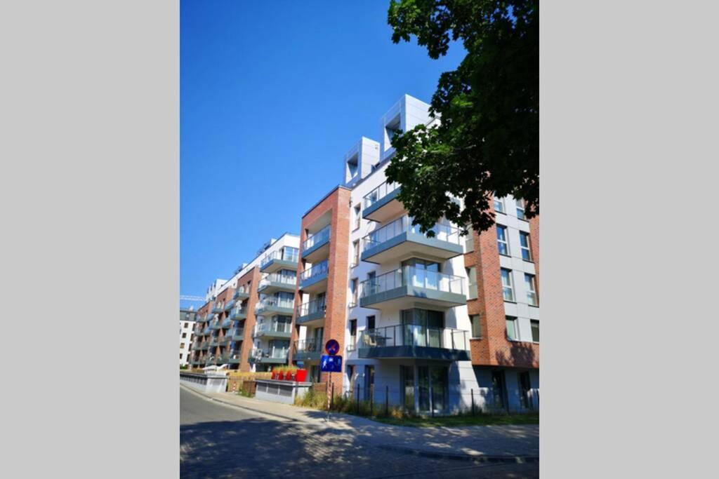 The Blue Apartment Гданск Екстериор снимка